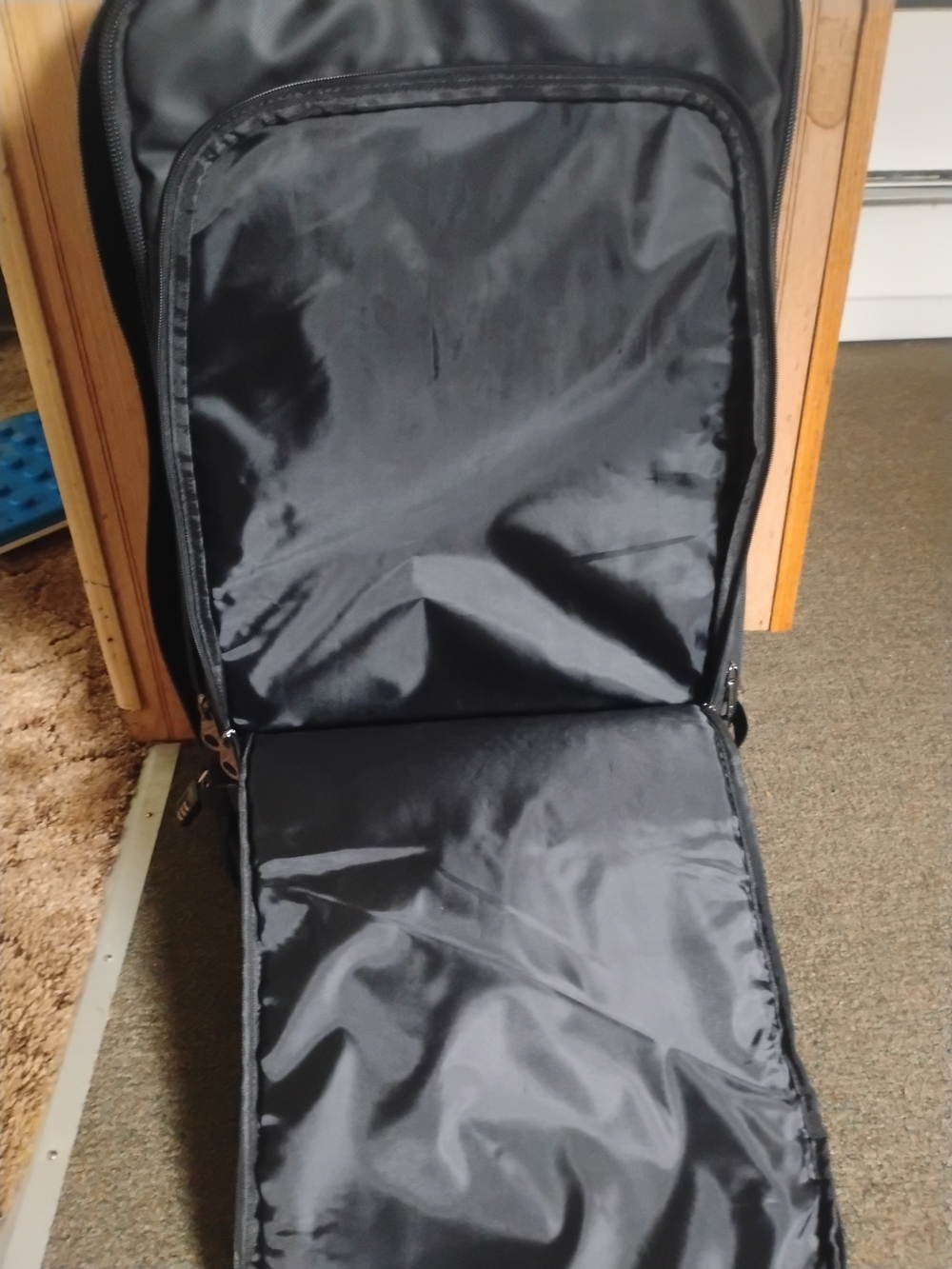 Men's Black Rapsoda Golf Performance Backpack - Picture 4 of 8